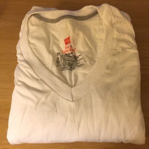 slim fit undershirts v neck